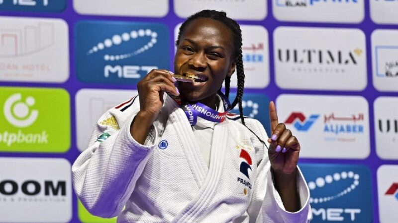 Judo : Clarisse Agbégnénou championne du monde pour la 6e fois