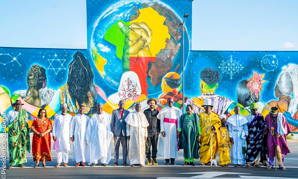 Nouvelle fresque murale à Cotonou : A la découverte de « Coexistence »