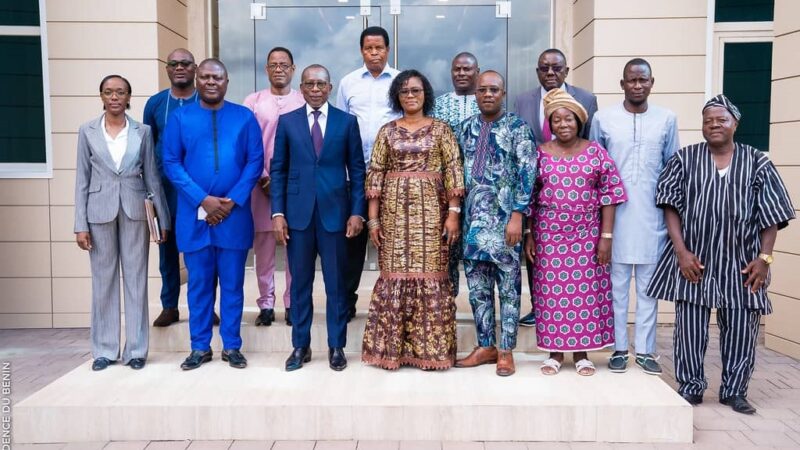 Exportation frauduleuse de produits agricoles : Patrice Talon échange avec les producteurs de soja