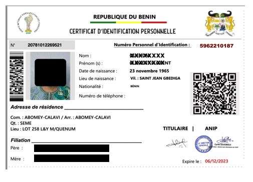 Bénin: l’Anip baisse le coût du Cip