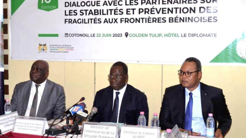 Prévention des fragilités aux frontières : Dialogue entre le Bénin et partenaires