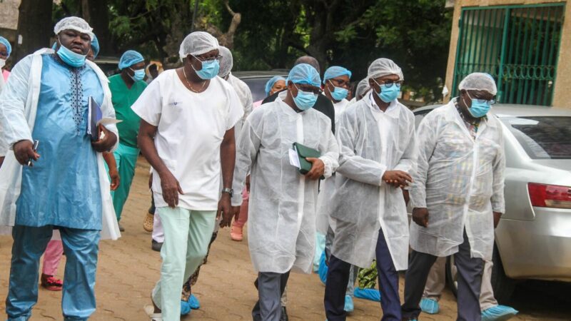 Visite de site du service d’ophtalmologie du CHUDO