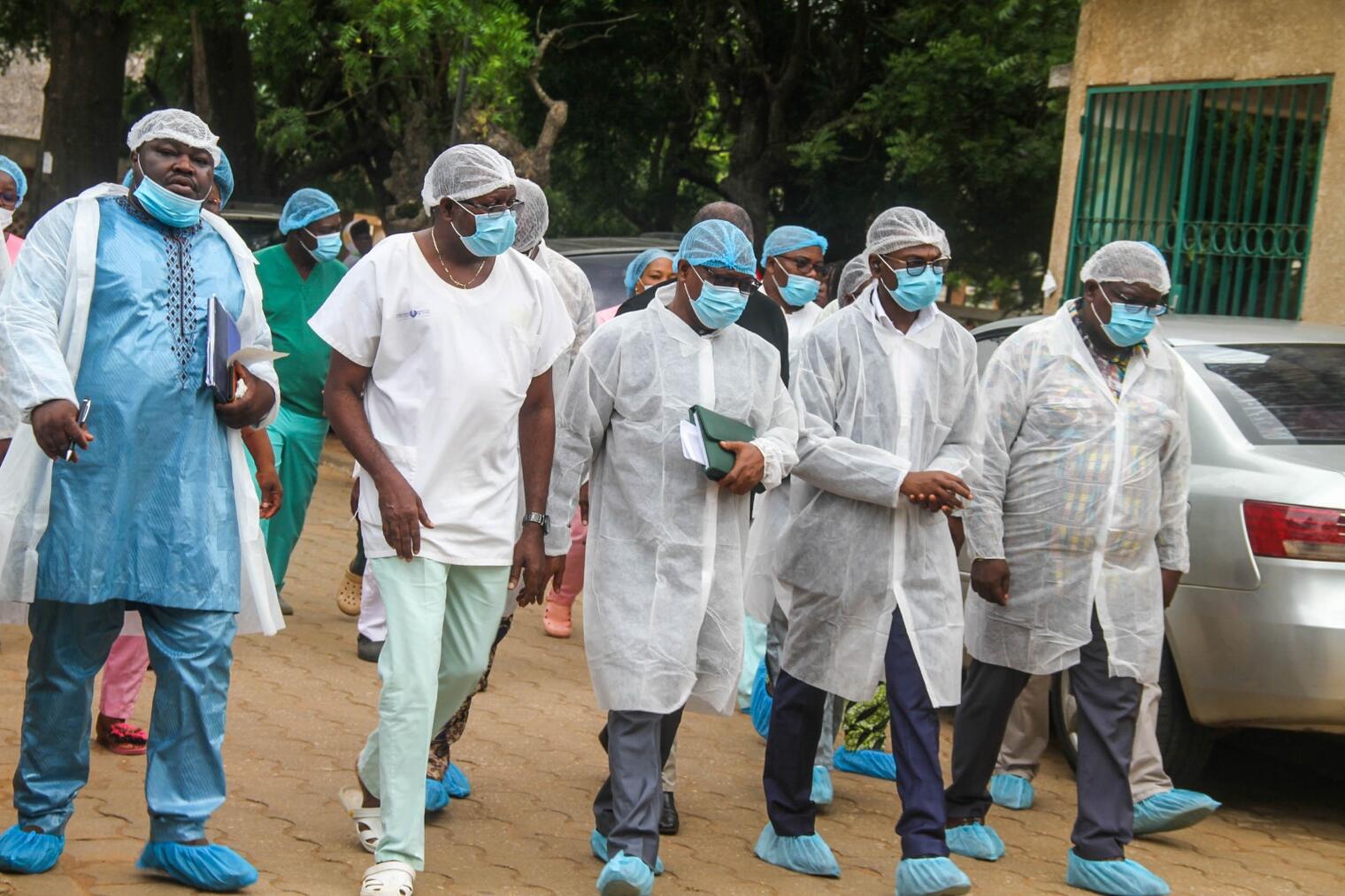 Visite de site du service d’ophtalmologie du CHUDO