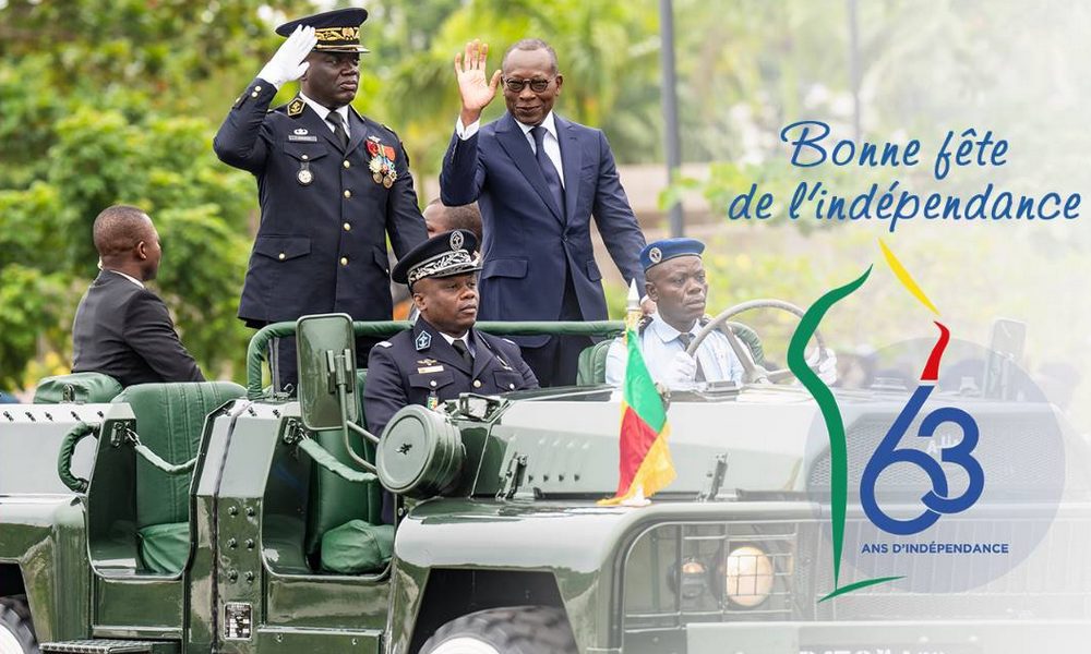 Célébration de la fête de l’indépendance : Défilé militaire à la place de l’Amazone à Cotonou