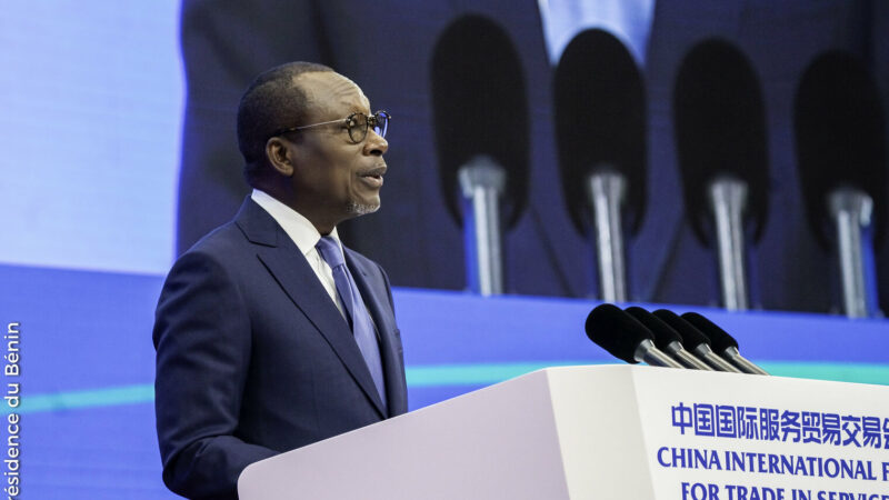 Salon international du commerce des services de Chine : Les grands axes de l’intervention de Patrice Talon