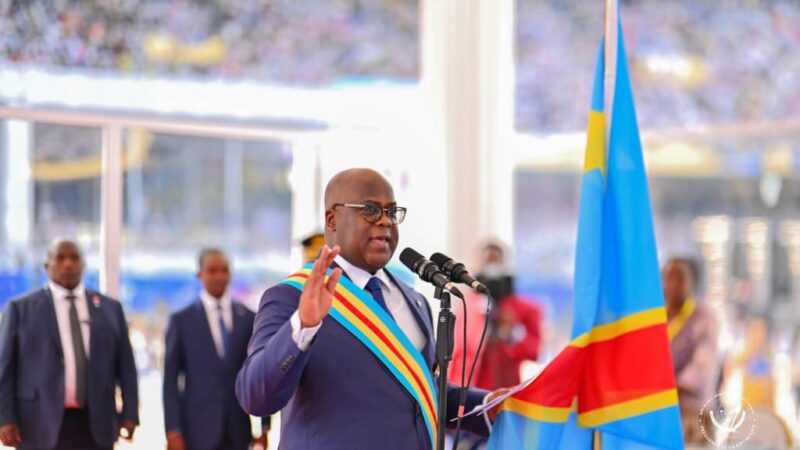 RDC : Félix Tshisekedi prête serment pour un second mandat