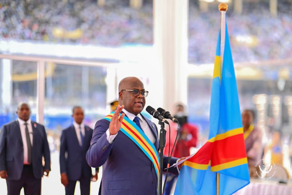 RDC : Félix Tshisekedi prête serment pour un second mandat