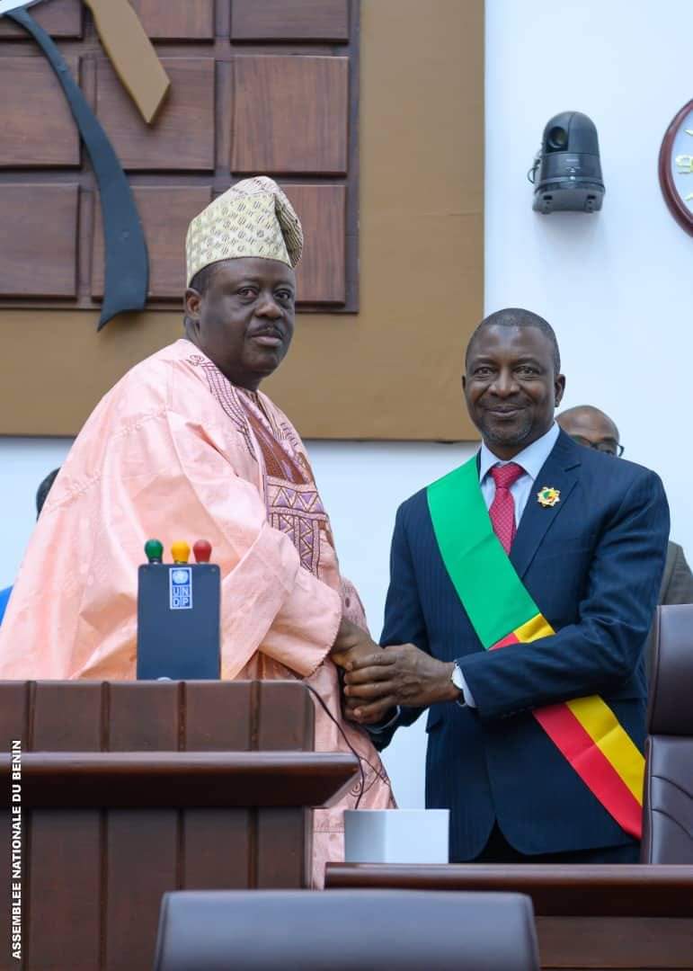 Parlement béninois:  Installation du suppléant de feu Abel Sourokou