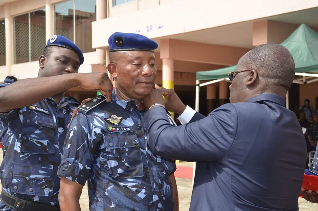 Police Républicaine : Soumaïla Yaya porte ses nouveaux galons