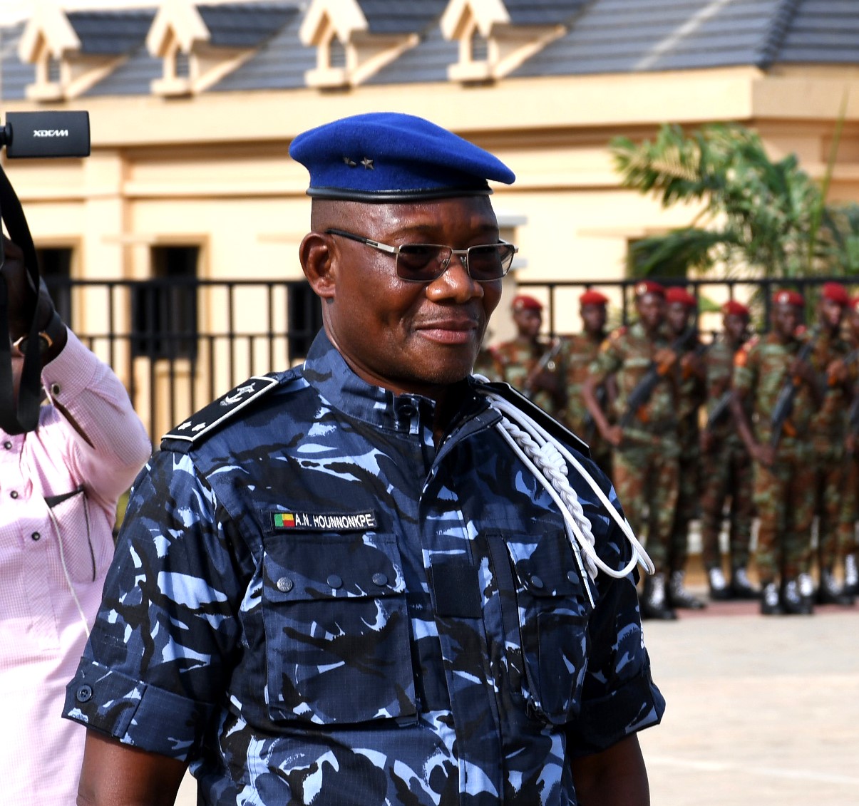 Police Républicaine : Nazaire Hounnonkpe porte ses nouveaux galons