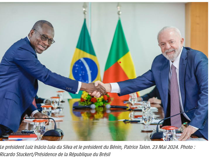 Diplomatie : Patrice Talon échange avec Luiz Lula da Silva