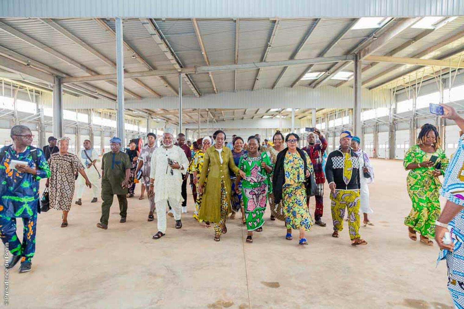 Marché de Gros d’Abomey-Calavi : Des marchands de Dantokpa visite le site