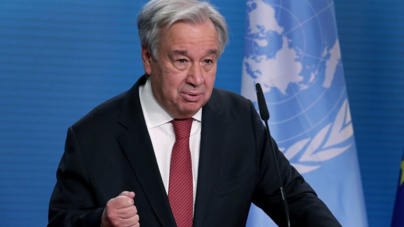 Antonio Guterres  : Le Moyen-Orient « au bord du précipice »