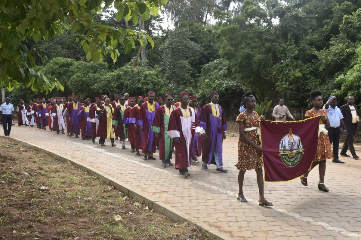 Rentrée solennelle 2024-2025 : L’Université d’Abomey-Calavi démarre ses activités académiques