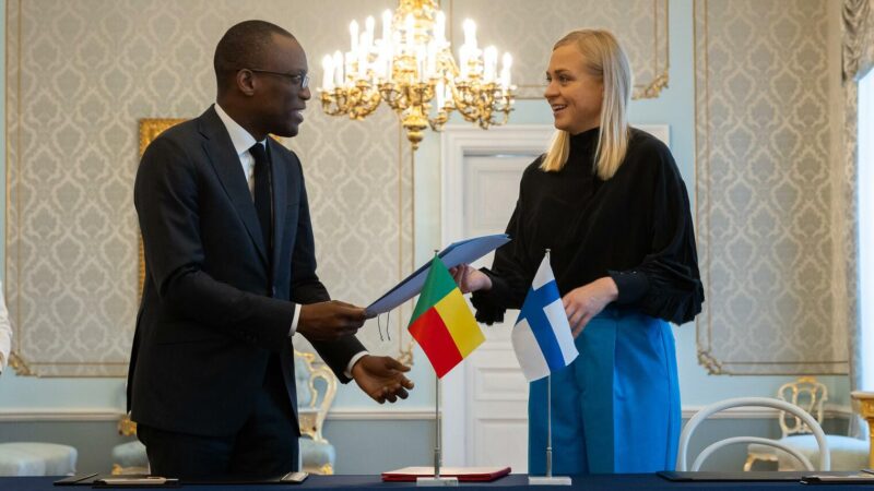 Diplomatie : Nouvel élan de coopération entre le Bénin et la Finlande