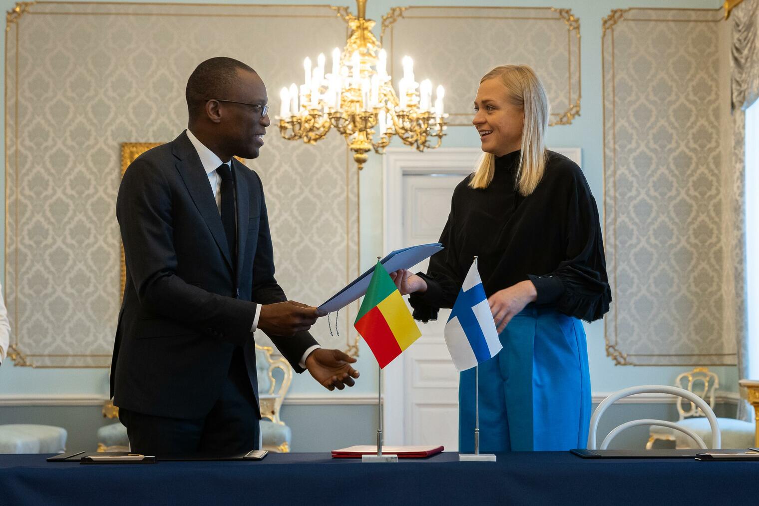 Diplomatie : Nouvel élan de coopération entre le Bénin et la Finlande