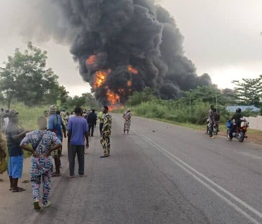 Incendie après l’explosion d’un véhicule de carburant : L’essence kpayo cause de nouveaux dégâts