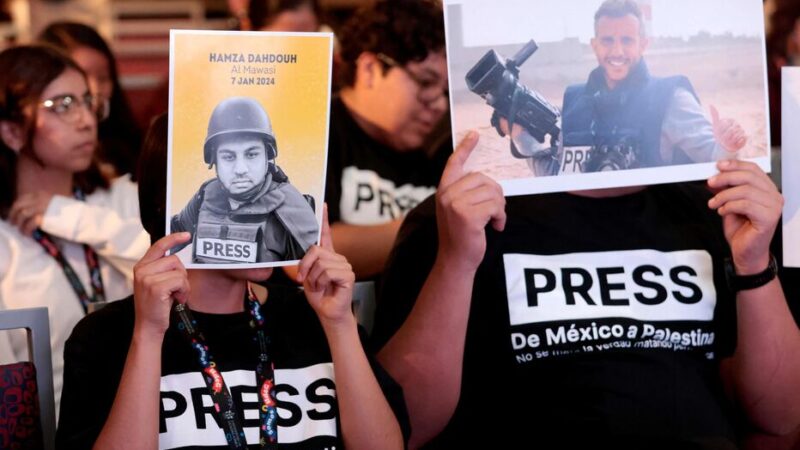 54 journalistes tués en 2024, selon RSF