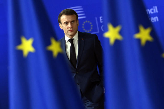 Emmanuel Macron, absent au Conseil européen