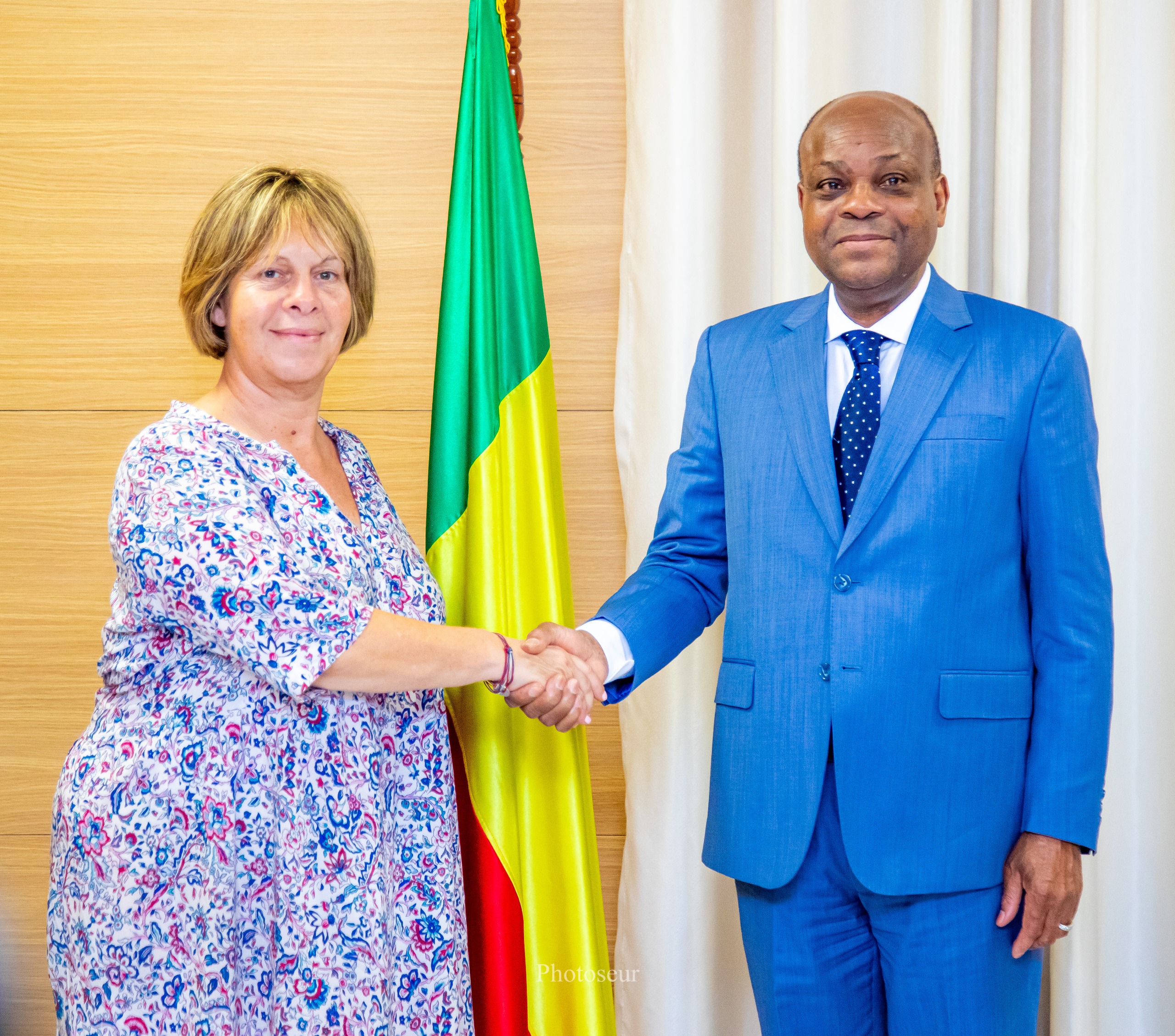 Diplomatie : L’ambassadrice de France à la Cour constitutionnelle du Bénin