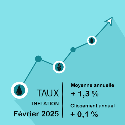 Bénin : Indice harmonisé des prix à la consommation du mois de février