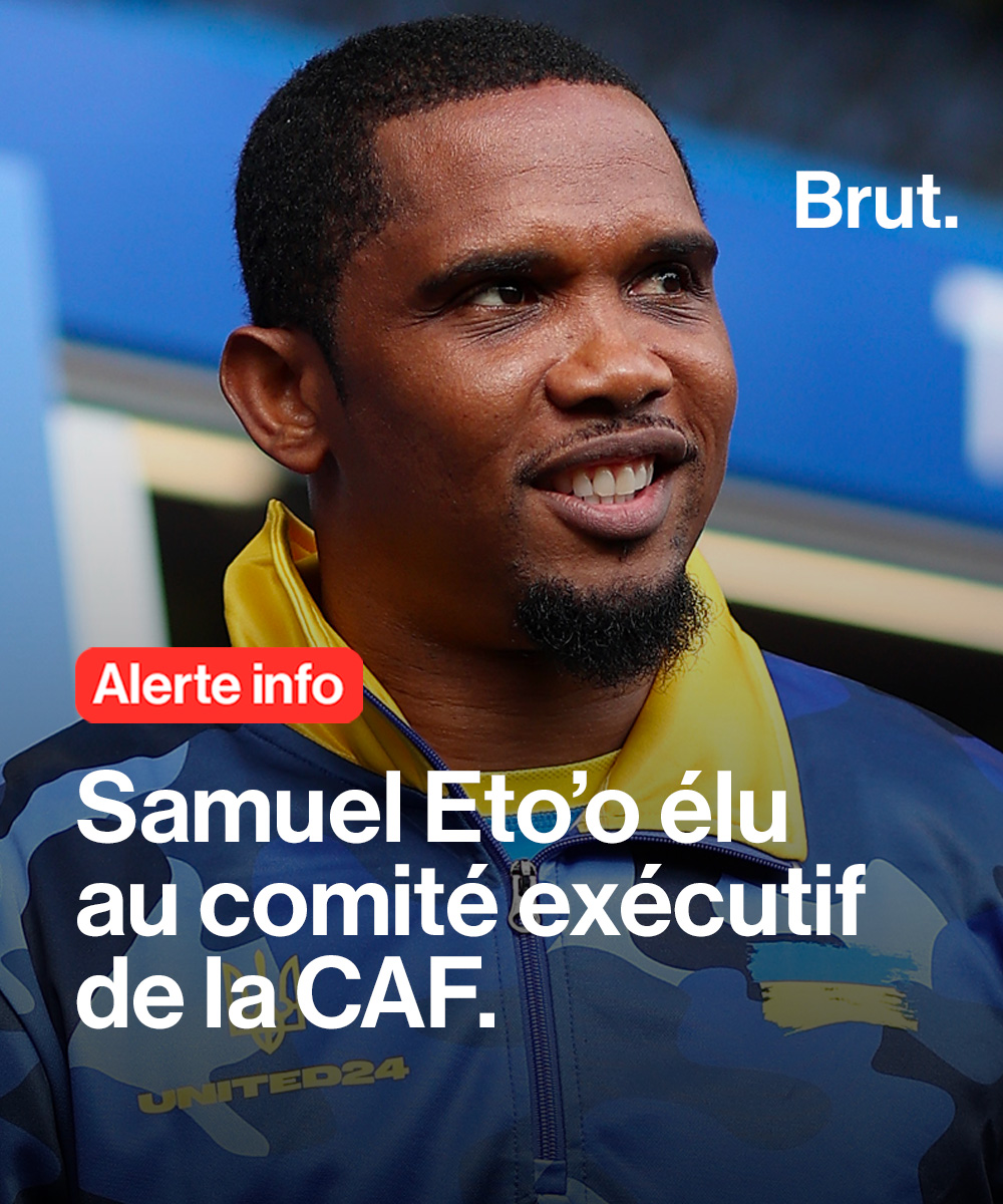 Samuel Eto’o élu au comité exécutif de la CAF